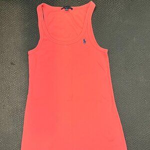 Ralph Lauren Polo Tank Dress – Pink, Size Large